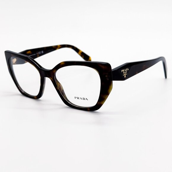 NEW PRADA PR18WV 2AU1O1 WOMEN EYEGLASSES VPR 18W 2AU1O1 PRADA PR 18WV HAVANA - Picture 9 of 12